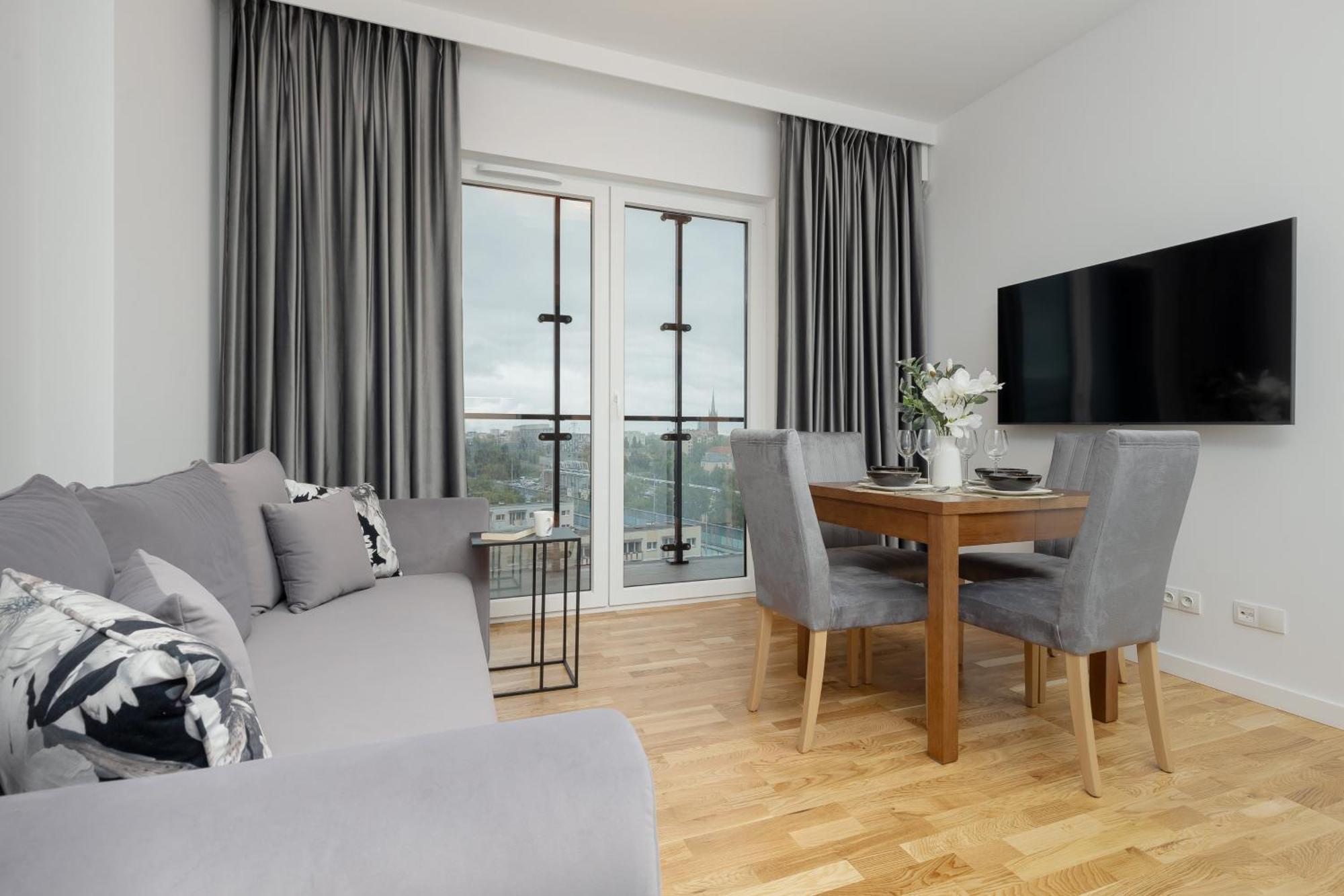 Exceptional Business Apartments By Noclegi Renters Warszawa Exteriör bild